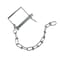 Buyers Products 3/8 Inch Safety Pin with 8 Inch Chain 3003316 - alternate 2
